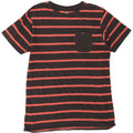 Maglietta da uomo Billabong Top XL in cotone a righe nere