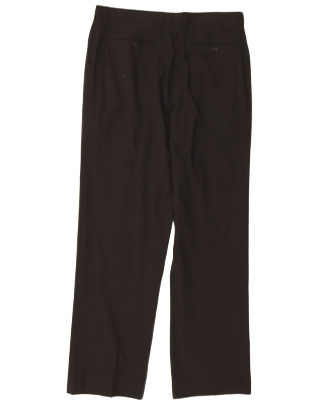 NAUTICA Pantaloni da abito da uomo con vestibilità classica Rigger Pegged W36 L34 neri