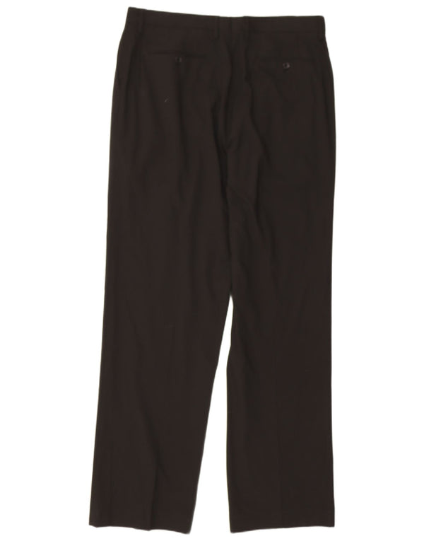 NAUTICA Mens Rigger Pegged Classic Fit Suit Trousers W36  L34 Black