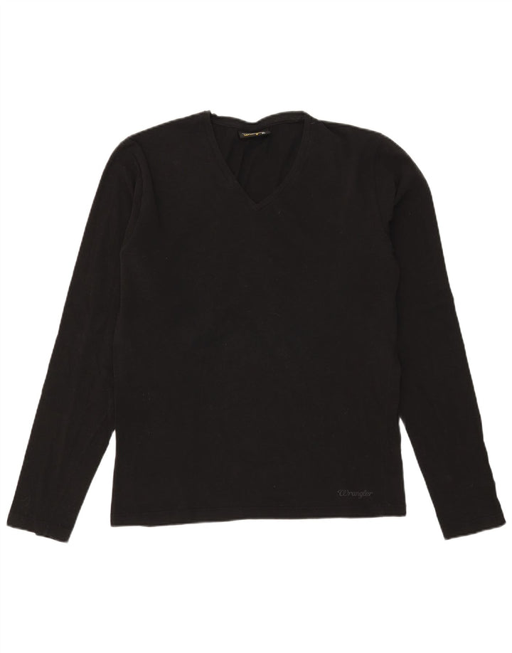 Top da donna a maniche lunghe Wrangler UK 18 XL Nero