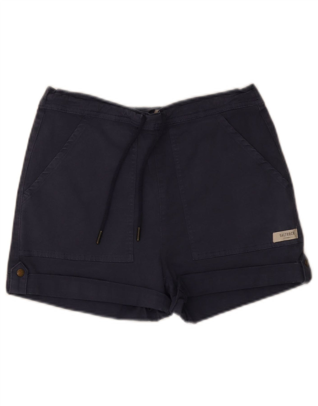 Pantaloncini chino da donna Saltrock W30 cotone blu navy medio