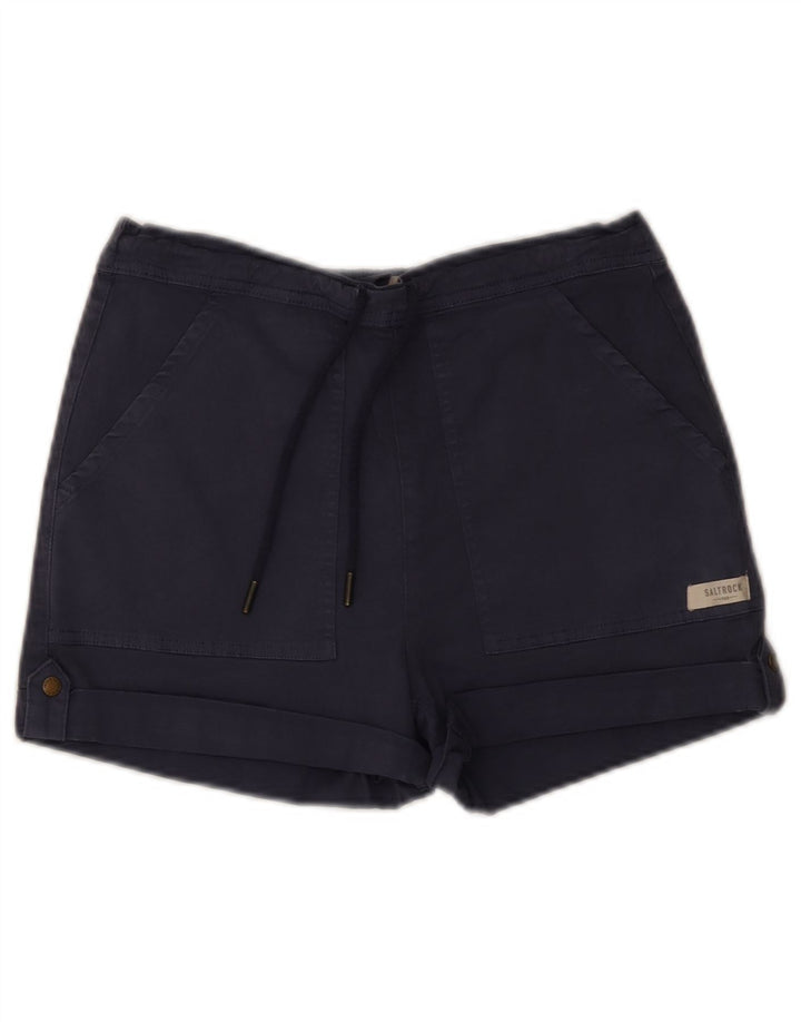 Pantaloncini chino da donna Saltrock W30 cotone blu navy medio