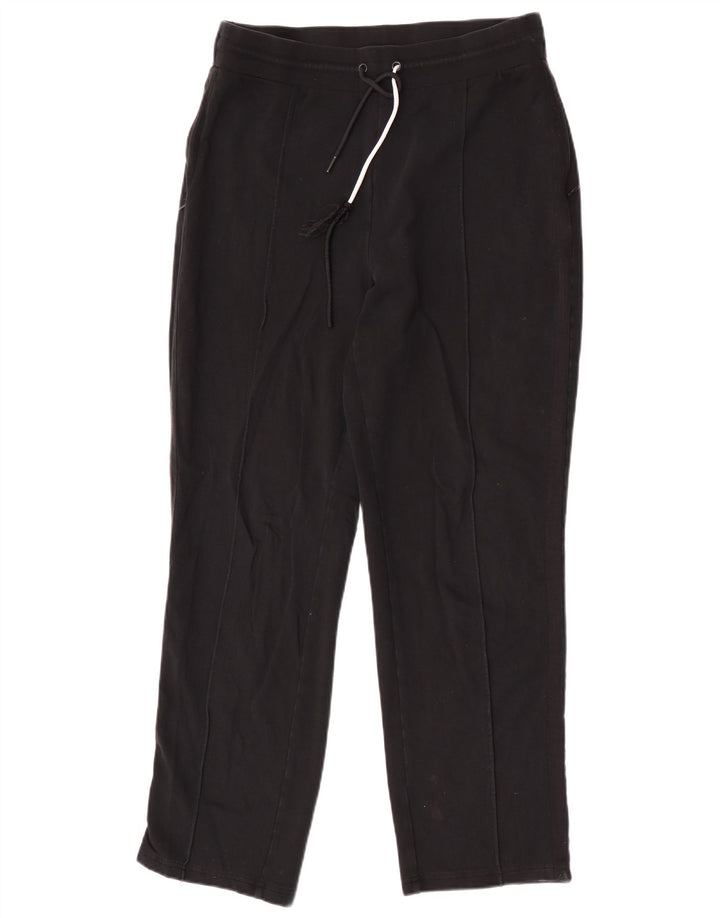 Pantaloni da tuta da donna Marks & Spencer UK 14 grandi cotone nero