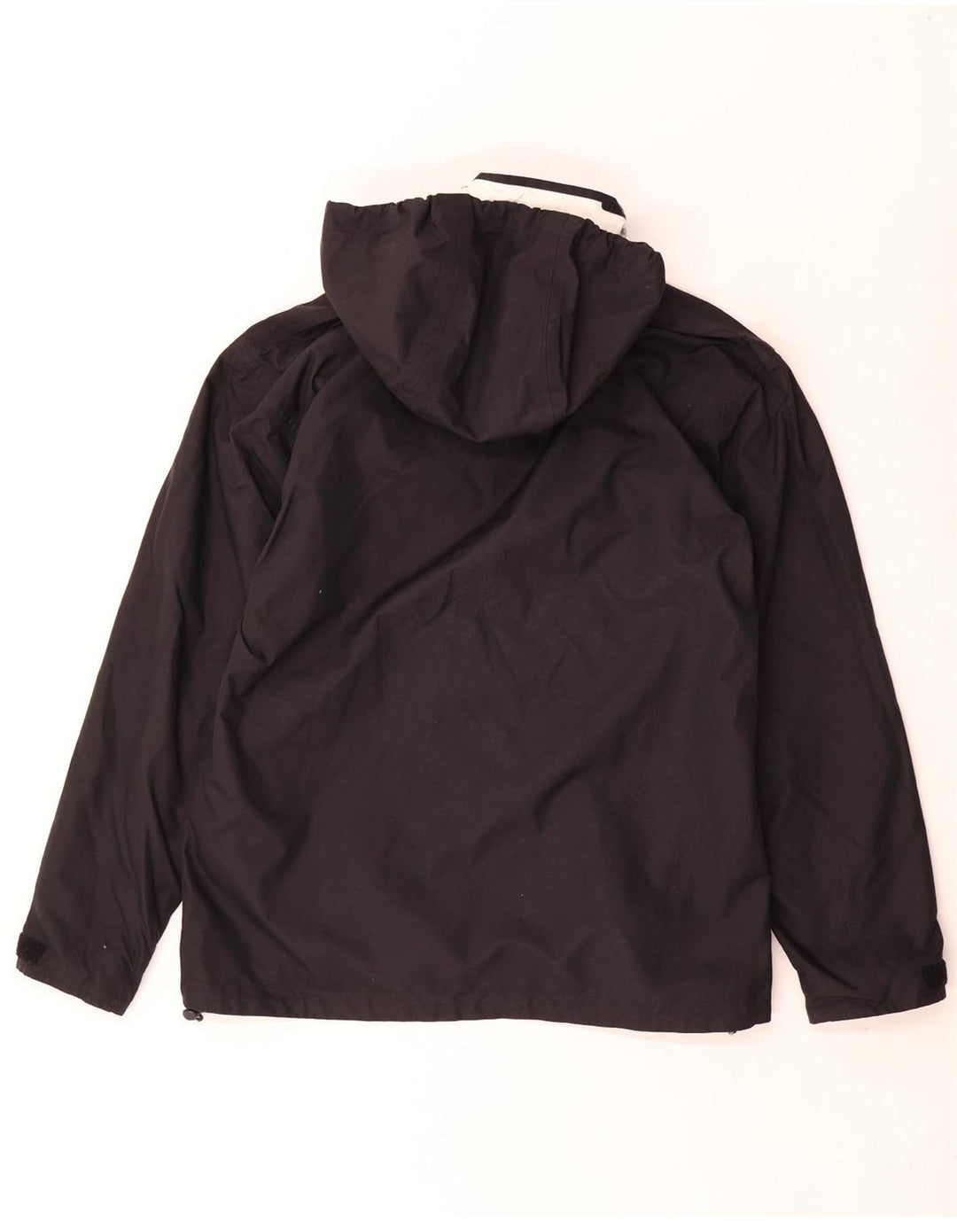 Giacca antipioggia con cappuccio da donna Berghaus UK 12 nylon nero medio