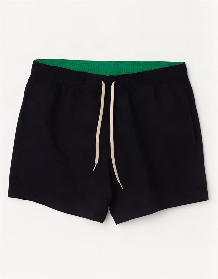Pantaloncini da bagno da uomo Champion piccoli in poliestere blu navy