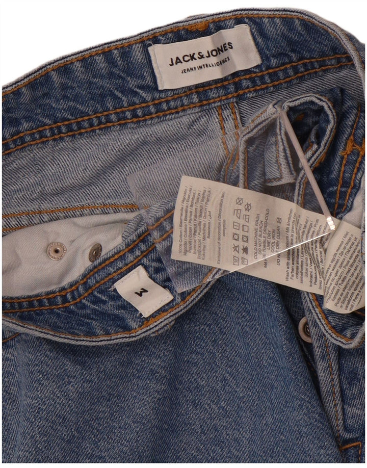 Pantaloncini di jeans da uomo Jack & Jones medi W32 cotone blu