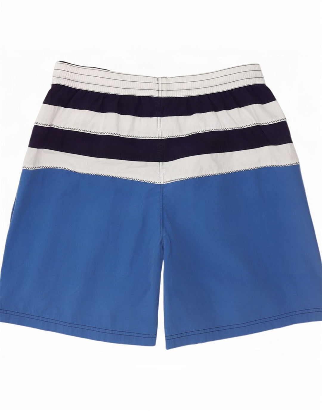 Pantaloncini da bagno da uomo Coast XL in cotone color block blu