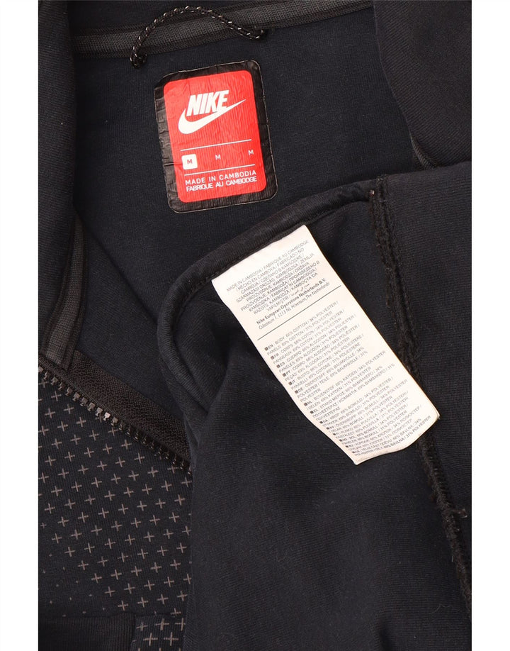 Giacca da ginnastica da uomo Nike, giacca media, blu navy, cotone maculato