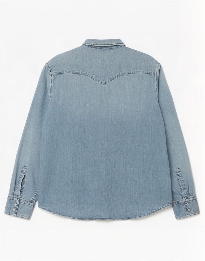 Camicia in denim vestibilità standard da uomo Levi's XL blu
