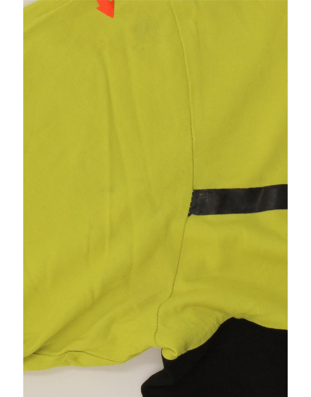 T-shirt Fila da uomo Top Large in cotone color block giallo