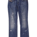 Jeans slim effetto consumato Lowky da donna Diesel W29 L30 cotone blu