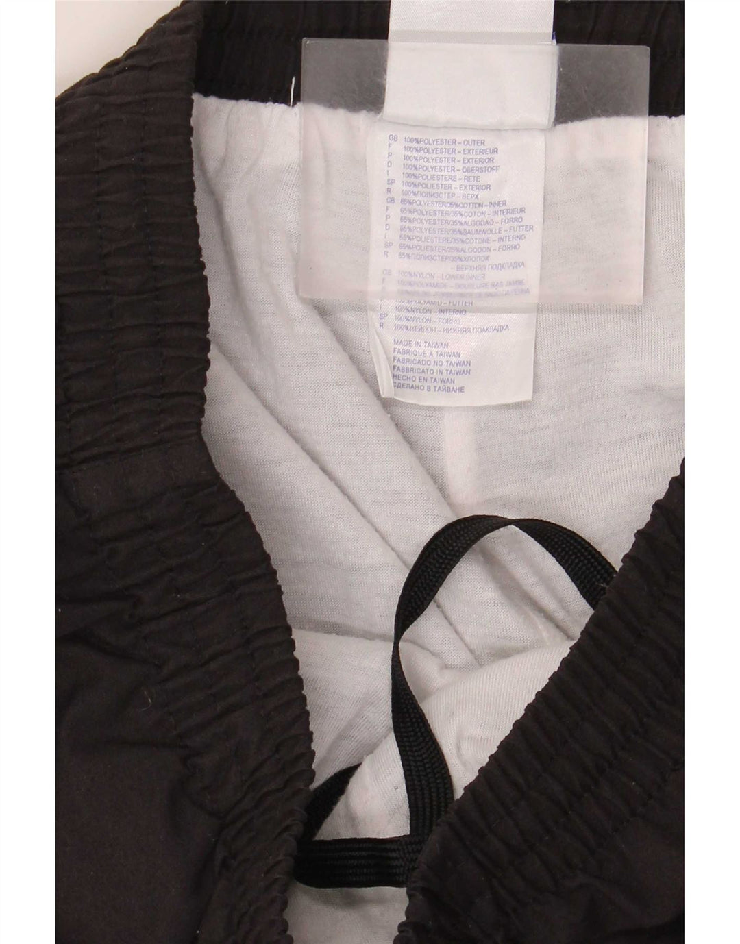 Pantaloni da tuta da uomo Reebok Joggers Medium Nero Poliestere