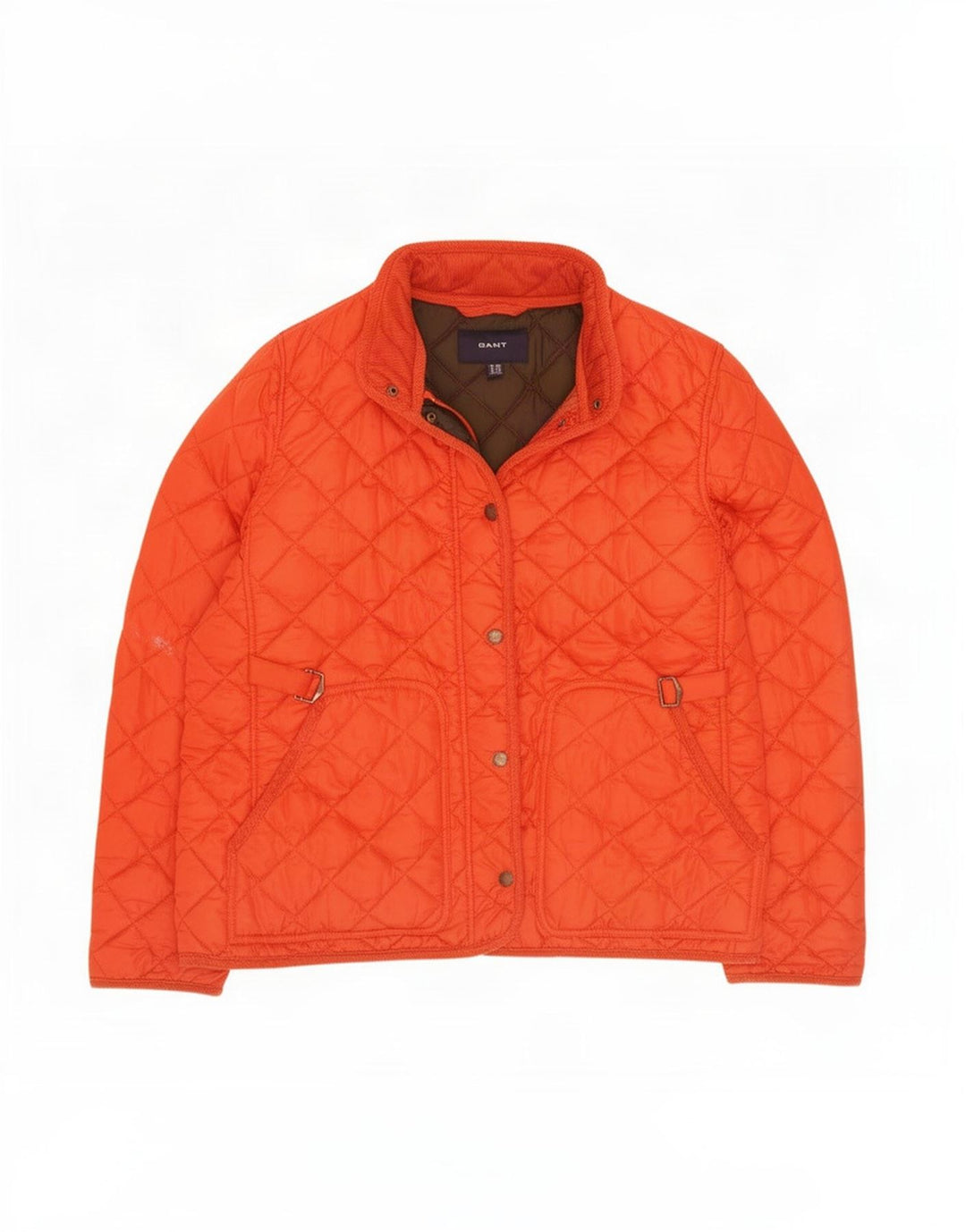 Giacca trapuntata da donna Gant UK 20 2XL poliestere arancione