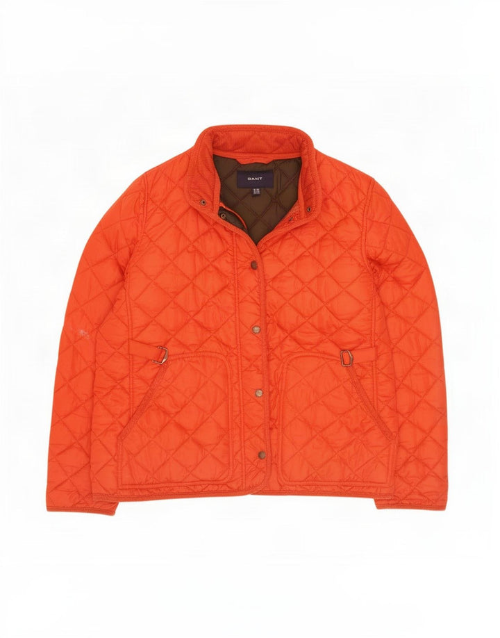 Giacca trapuntata da donna Gant UK 20 2XL poliestere arancione