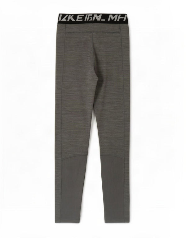Leggings grafici Nike da donna Dri Fit UK 4 XS poliestere color block grigio