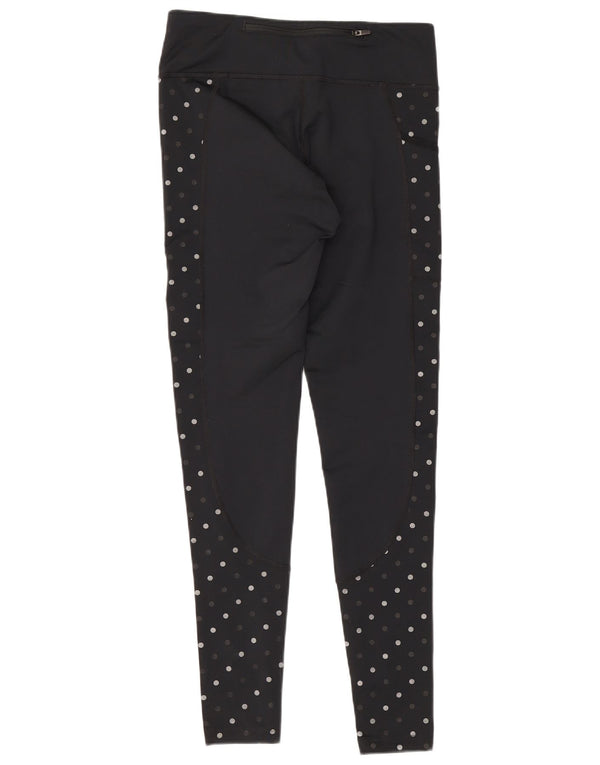 Leggings Nike Dri Fit da donna UK 4 XS poliestere nero a pois