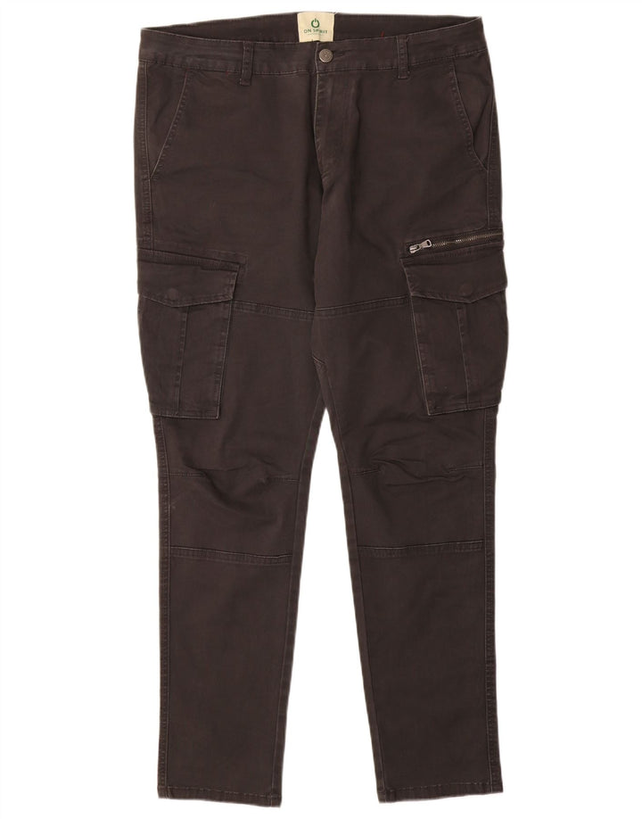 Pantaloni cargo slim da uomo ON SPIRIT W34 L31 Grigi
