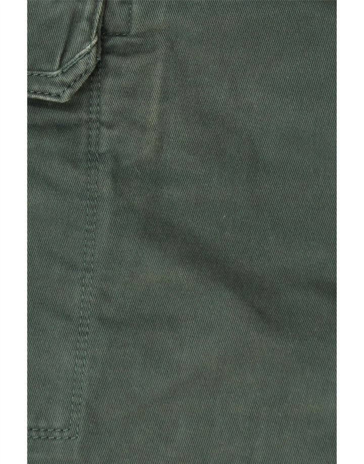 Pantaloncini cargo da uomo Timberland W36 Large Green Cotton