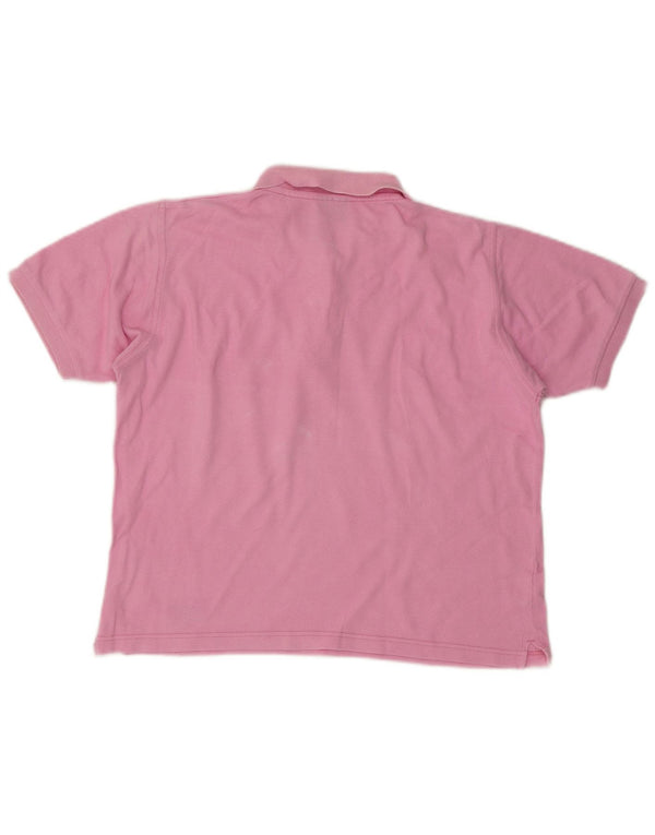 Polo da donna Champion UK 16 grande in cotone rosa