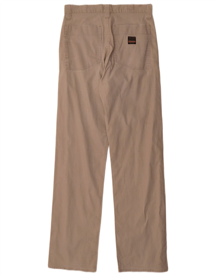 MARLBORO CLASSICS Pantaloni casual dritti da uomo W32 L34 Cotone beige