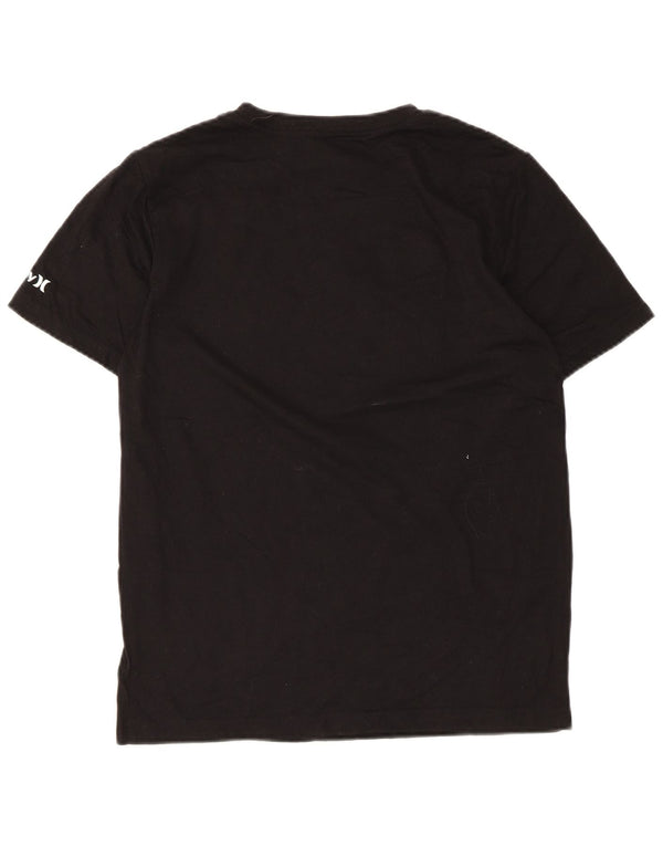 T-shirt grafica Hurley per ragazzi 13-14 anni XL in cotone nero