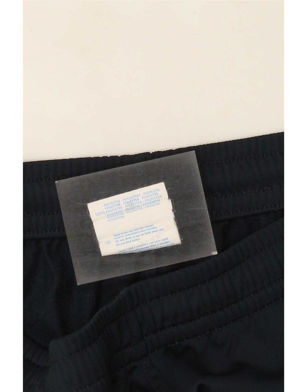 Pantaloni da tuta da uomo Champion Large in poliestere blu navy