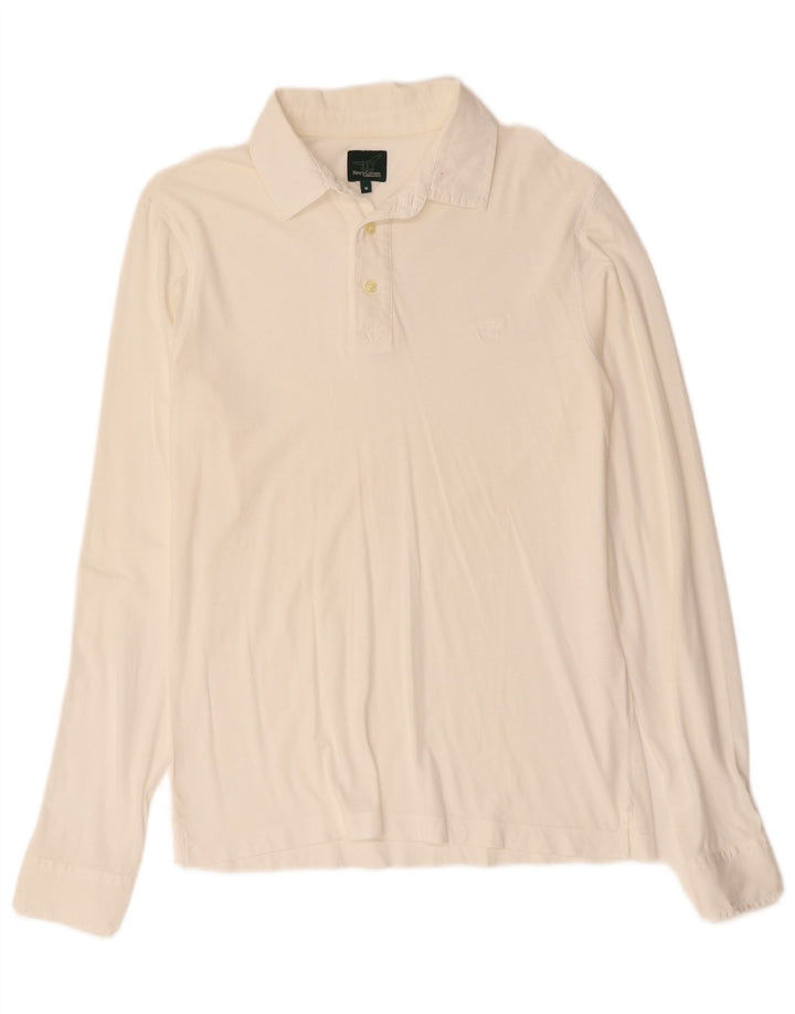 Camicia pullover da uomo Henry Cottons UK 14 Medium White