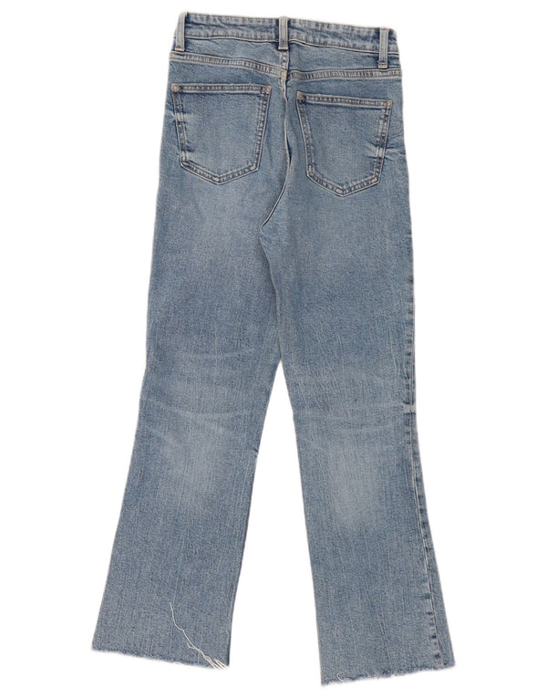 Jeans Bootcut da donna Zara EU 34 2XS W24 L26 Blu