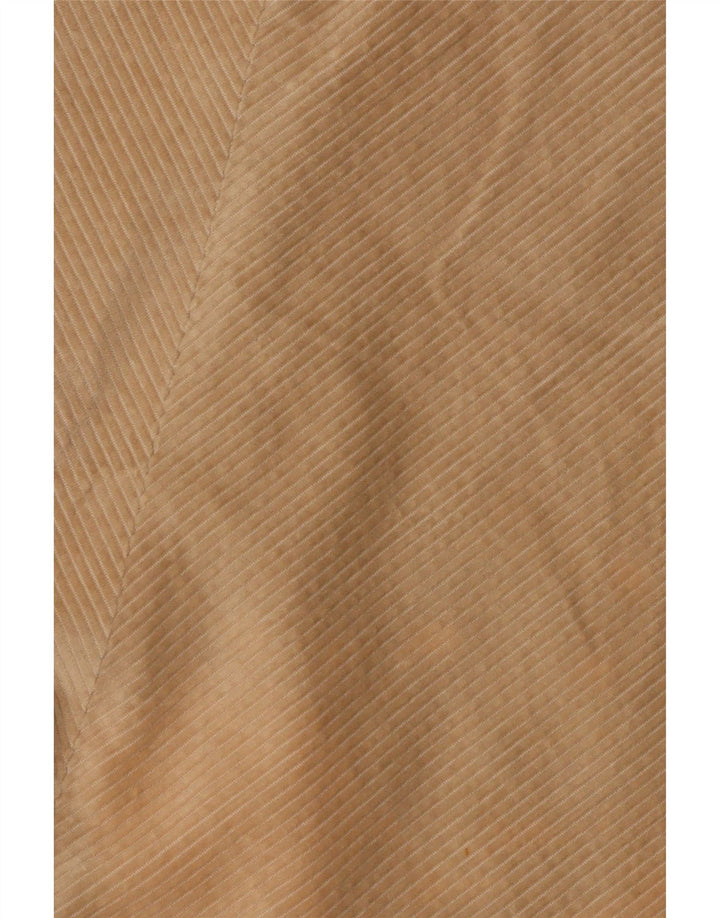Gonna in velluto a coste da donna Massimo Dutti EU 42 Large W32 Cotone Beige