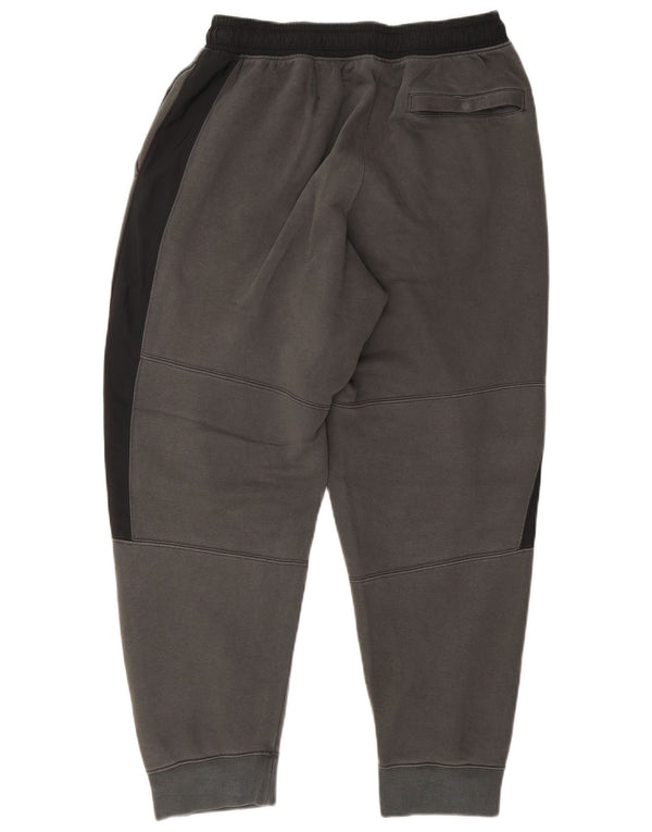Pantaloni da tuta da uomo Nike Joggers Large in cotone color block grigio