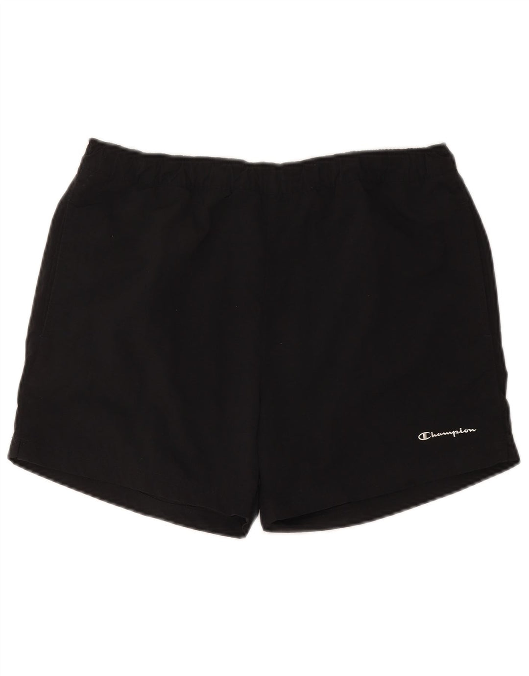 Pantaloncini da bagno da uomo Champion Large neri in poliammide