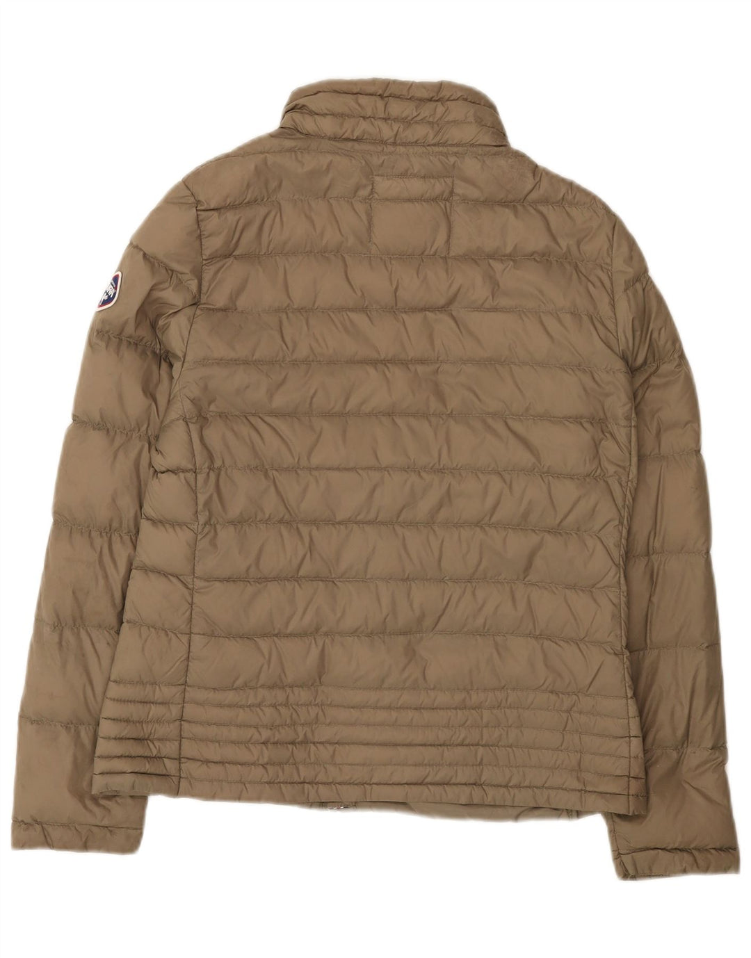 Giacca imbottita da donna Puffa UK 14 grande marrone in poliammide
