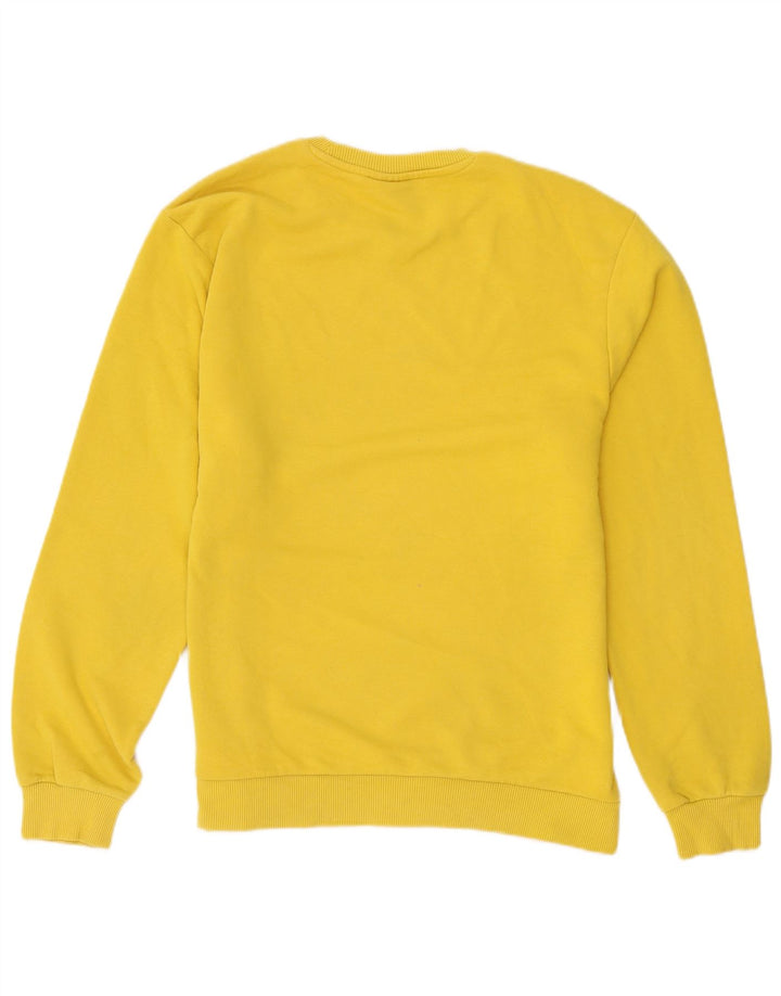 Fila Felpa Uomo Maglione Cotone Giallo Medio