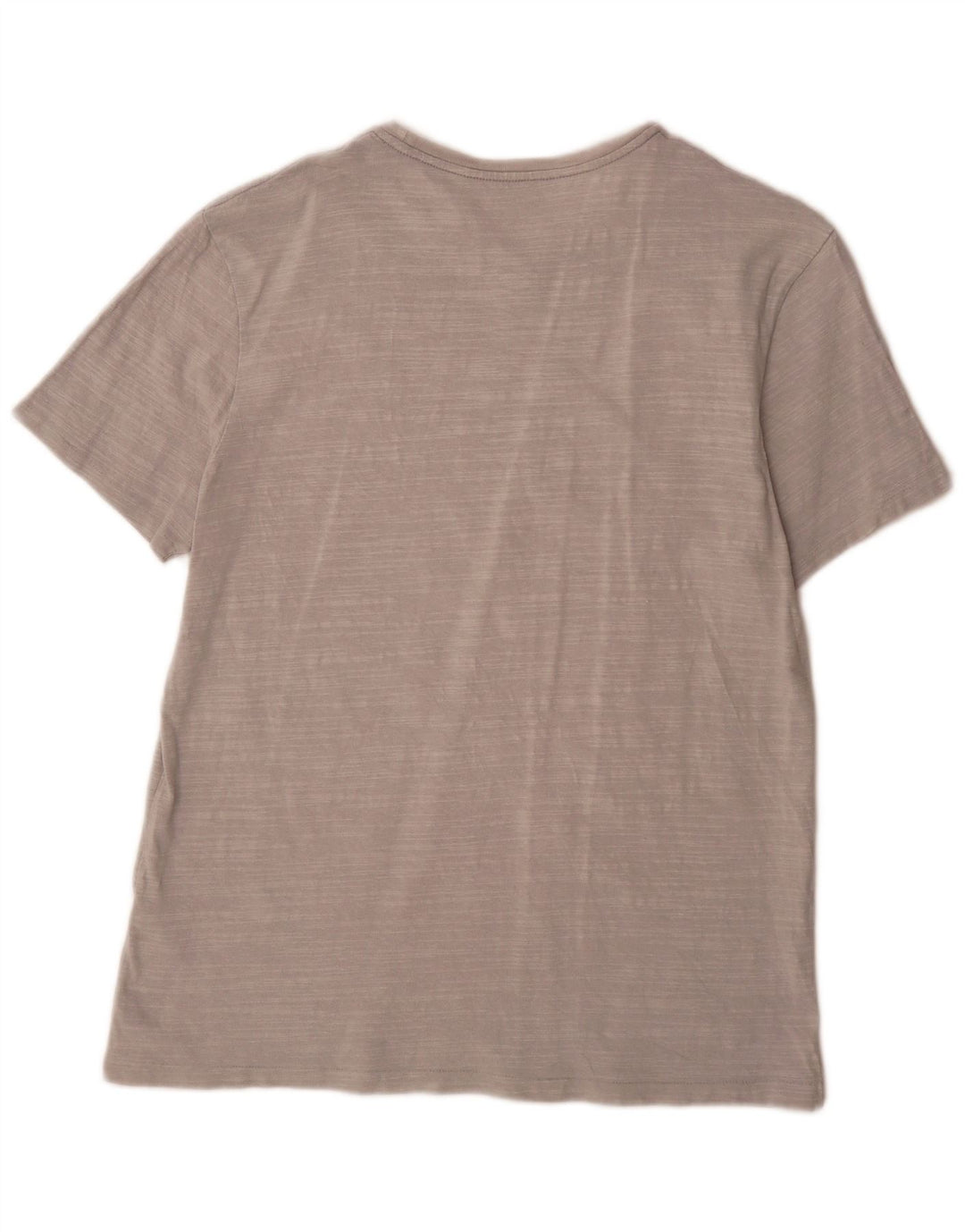 T-shirt da uomo All Saints Top grande in cotone chiazzato grigio