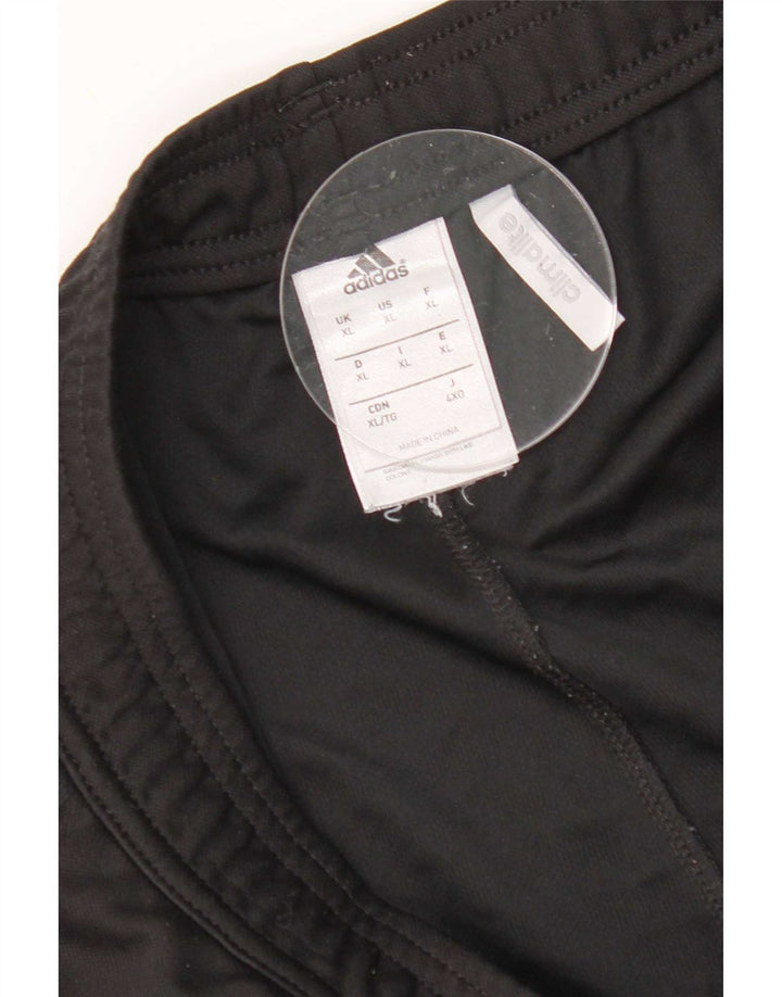 Pantaloncini sportivi Adidas Predator da uomo XL in poliestere color block nero