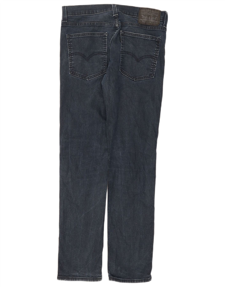 Levi's Uomo 511 Slim Jeans W31 L32 Blu Navy Cotone