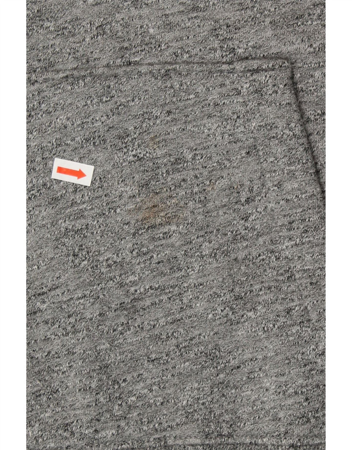HOLLISTER Mens Hoodie Jumper Small Grey Cotton Vintage Hollister and Second-Hand Hollister from Messina Hembry 