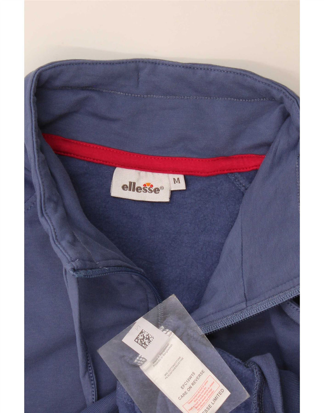 Giacca da tuta grafica da donna Ellesse UK 14 cotone medio blu navy