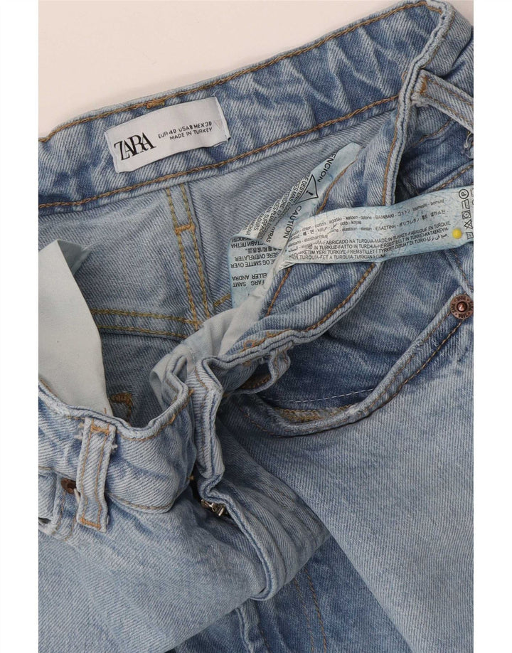 Jeans affusolati da donna Zara EU 40 medio W30 L26 cotone blu
