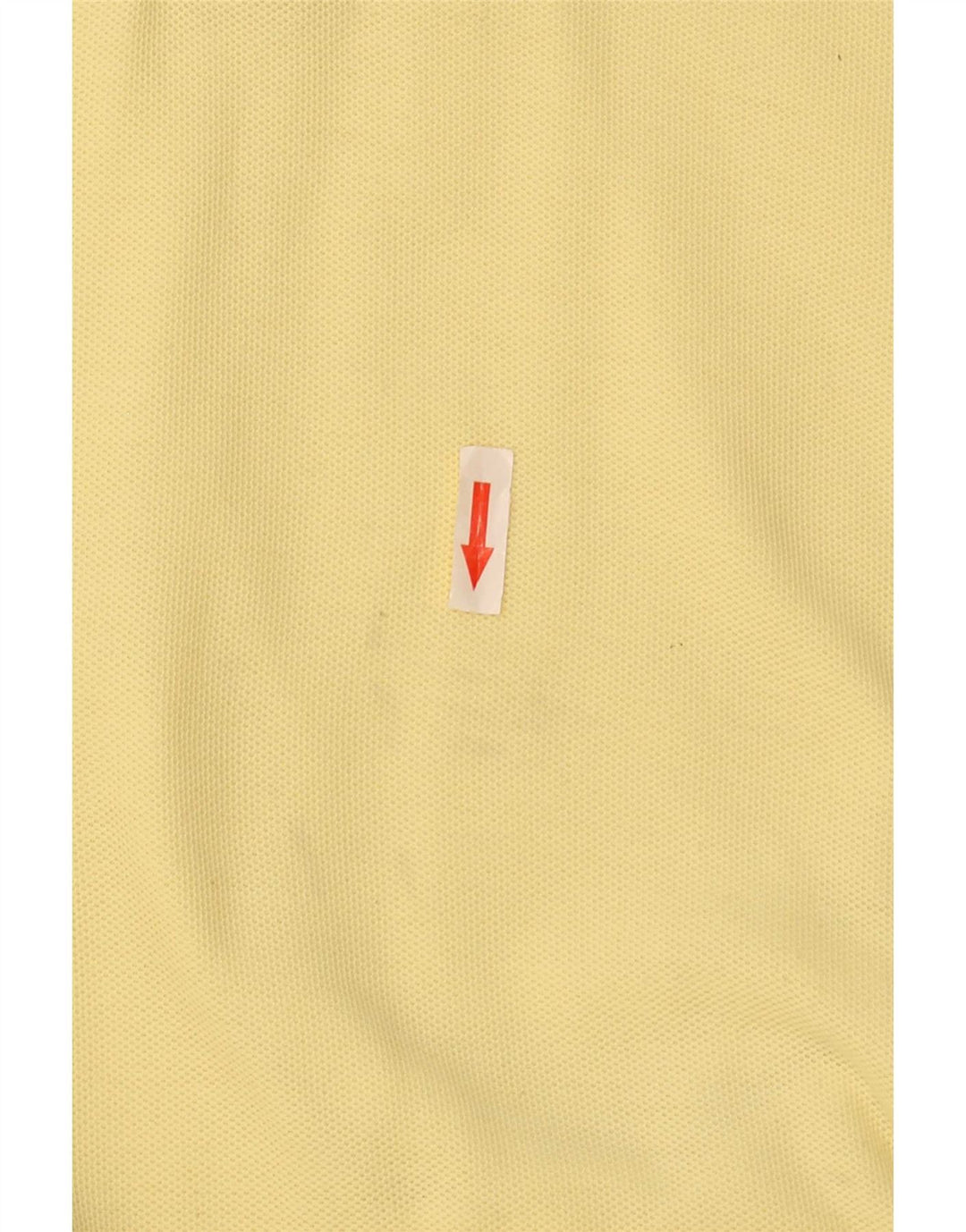 Polo da uomo Umbro XL in poliestere giallo