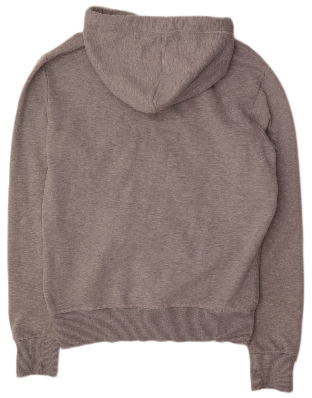 Maglione con cappuccio e zip da uomo Superdry 2XL in cotone grigio