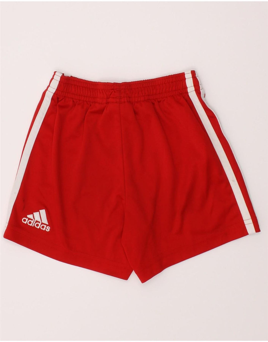 Pantaloncini sportivi ADIDAS Liverpool da ragazzo 2-3 anni in poliestere rosso