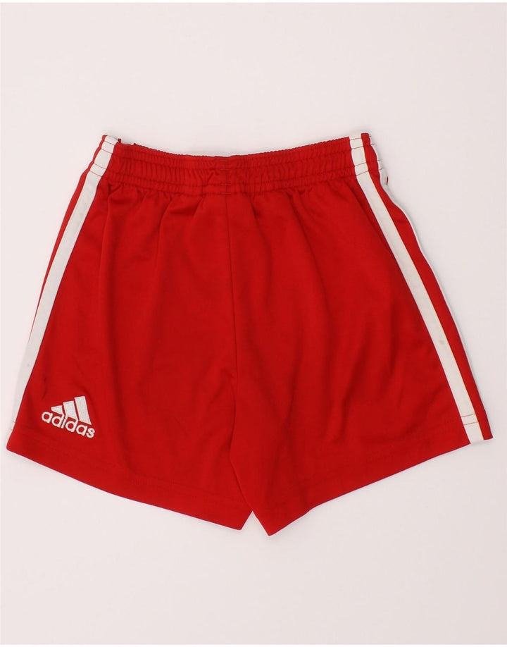 Pantaloncini sportivi ADIDAS Liverpool da ragazzo 2-3 anni in poliestere rosso