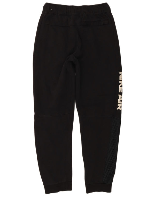 Pantaloni da tuta con grafica Nike da ragazzo, pantaloni da jogging, 13-14 anni, XL, cotone nero