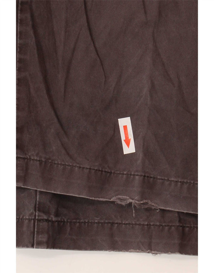 Pantaloni chino regolari da uomo Marks & Spencer W34 L33 cotone grigio