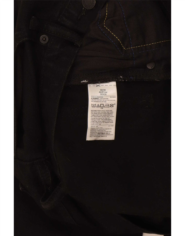 Jeans slim da uomo Gap W30 L30 cotone nero