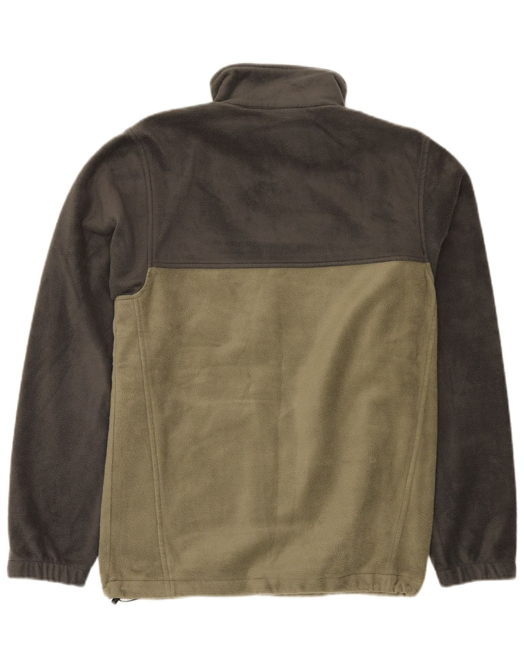 Giacca in pile da uomo Columbia UK 10 Small Verde Colourblock Poliestere