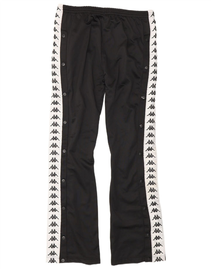 Pantaloni da tuta con grafica Kappa da uomo medi neri