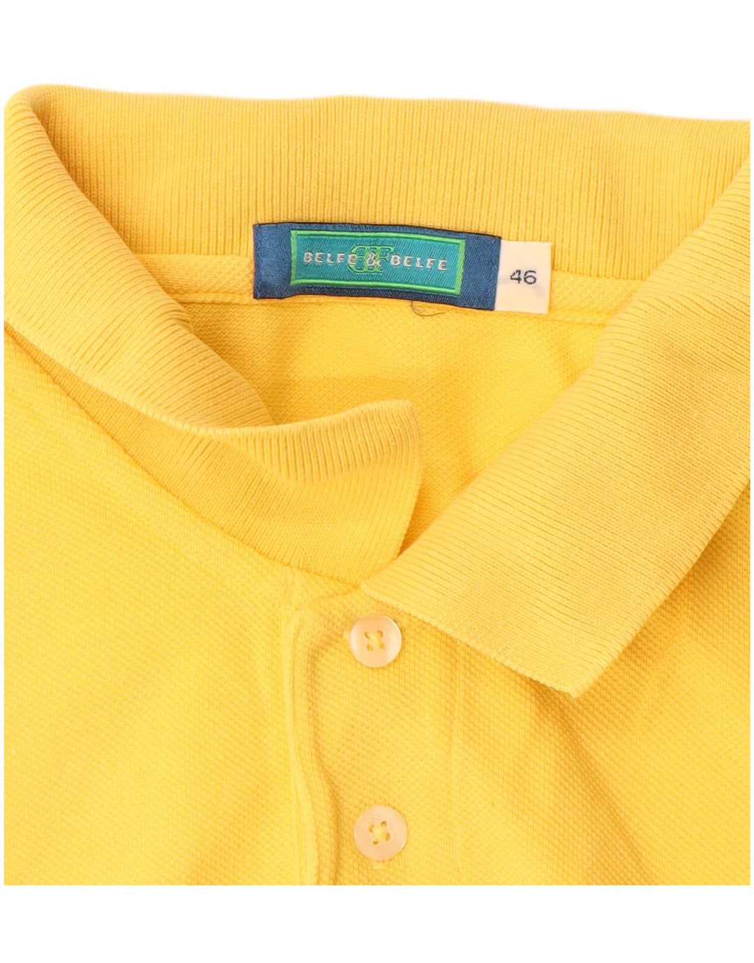 Polo Uomo Belfe & Belfe IT 46 Small Giallo Cotone