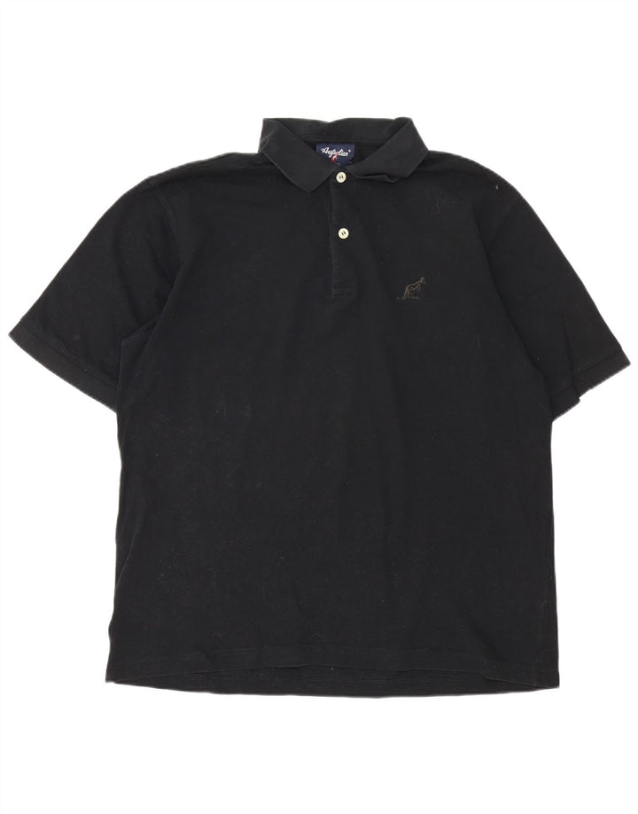 Polo da uomo AUSTRALIAN L'ALPINA IT 50 Medium Nera